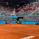 Marie Bouzková Instagram – Moments in the Magic Box✨🤩 Thank you Madrid for another exciting week! @mutuamadridopen nos vemos el año que viene🙏🏼🐬 Caja Mágica