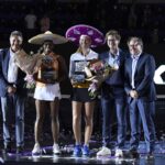 Marie Bouzková Instagram - Another unforgettable week in @wtaguadalajara 💜 Congratulations @sloanestephens 👏🏼 Thank you for your support, it means a lot🤗 Tienes mi corazón Guadalajara💜 Nos vemos el año que viene🤗 @wta #teamMary🐬 GDL Open