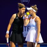 Marie Bouzková Instagram - Enjoying the journey🙏🏼 Thank you Doha and #QatarTotalEnergiesOpen @qatartennis 😍🌴✌🏼Dekujii @marketavondrousova 🚂🇨🇿