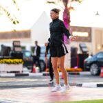 Marie Bouzková Instagram - Enjoying the journey🙏🏼 Thank you Doha and #QatarTotalEnergiesOpen @qatartennis 😍🌴✌🏼Dekujii @marketavondrousova 🚂🇨🇿