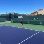 Marie Bouzková Instagram - Practice days in the Tennis Garden😍🌴☀️💪🏼 @bnpparibasopen Indian Wells Tennis Garden