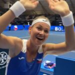 Marie Bouzková Instagram - POJĎ! 🙌🏻🇨🇿 #jsmeceskytenis #bjkc Seville, Spain