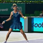 Marie Bouzková Instagram - First time in Seoul and definitely coming back!😍👌🏼 Thank you @koreaopentennis for your hospitality and Korean fans🇰🇷🫶🏼🐬 also a big thank you to @matteksands for playing with me and congratulations for title #30🔥💪🏼 Olympic Park, Seoul