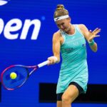 Marie Bouzková Instagram - Love these tennis battles. Thank you for your support and energy last night🤩 Will work hard to come back stronger and recover for what is next🙏🏼 @usopen @officialpureprotein @duracell 🐇🔋🐬 Arthur Ashe Stadium
