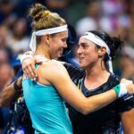 Marie Bouzková Instagram - Love these tennis battles. Thank you for your support and energy last night🤩 Will work hard to come back stronger and recover for what is next🙏🏼 @usopen @officialpureprotein @duracell 🐇🔋🐬 Arthur Ashe Stadium