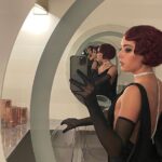 Mariel Molino Instagram - 🔥 the 1920’s masquerade ball was so special but it took so much work from our incredible team. The hair dept made every single FINGER WAVE you see on a wig from scratch. They were working around the clock for days! Costume dept had custom pieces made (they glamorized the “Allie” dress on me) as well as finding vintage 1920’s flapper era costumes for other actors. The looks, the location, the story! “Save New York” written by @jordanroterstodel directed by @joytlane9 production design by @ryguy99999 costumes by @chickulette hair by @hairtherkop makeup by @amandamcgowanmakeup 🖤 #thewatchfuleye
