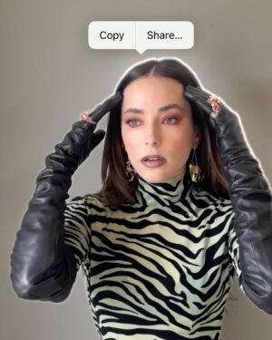 Mariel Molino Instagram - i was going for mrs. Peacock from Clue 🕵🏽‍♂️ 
@official_tca with @freeform for @thewatchfuleye coming in less than 17 days!! 

styled by @pabloriveraag 
makeup by @renapoli_beauty 
hair @mashyourhair 

@danielavillegasjewelry
@balmain
@versace
@gzv_creative