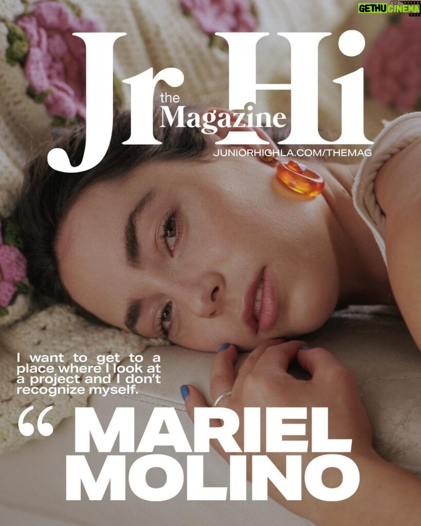 Mariel Molino Instagram - thank you so much @juniorhighla for this feature and thank you @imgissellebtw for such a thoughtful interview 🖤 link in bio. . . . @emerson.ricard @branden.ruiz @trippychickmakeup @imprintpr