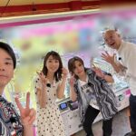 Mariko Dou Instagram - 「かまいガチ」のロケの合間に撮らせていただいたオフショット📷 同期ならではの話がたくさん出来て、本当に楽しいロケでした🎵 かまいたちのお二人、みなみかわさん、鬼龍院さん、ありがとうございました☺️ また集まりたいです〜✨ #かまいガチ の #ロケ #オフショット #写真 #かまいたち のお二人 #みなみかわ さん #鬼龍院翔 さん #ありがとうございました #堂真理子 #テレビ朝日 #アナウンサー