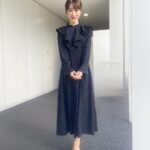 Mariko Dou Instagram - 先週着用した「ワイド！スクランブル」の衣装は、 ☆ワンピース… #stola ☆アクセサリー… #ete でした👗 大好きなドット柄でした💕 明日もよろしくお願いします😊 #大下容子ワイドスクランブル #ワイドスクランブル #ニュース #テレビ朝日 #堂真理子 #アナウンサー #アナウンサー衣装 #番組衣装