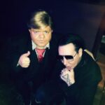 Marilyn Manson Instagram - Me and L Donny. Say what you will. But for OZ I say. 10