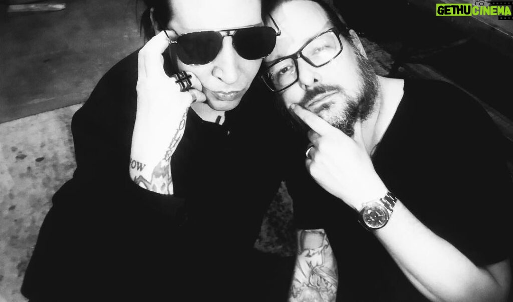 Marilyn Manson Instagram - Korn had the best show I’ve ever seen. I love you JD.