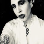 Marilyn Manson Instagram - Happy to shoot with @ellenvonunwerth again.
