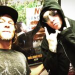 Marilyn Manson Instagram - Day walkers. Me and my boy Norman.#normanreedus #marilynmanson #gregnicotero #dumdums