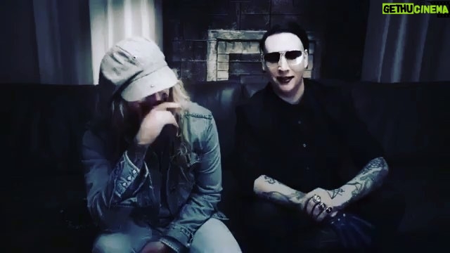 Marilyn Manson Instagram - Twins of Evil.