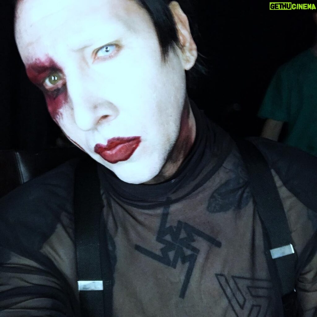Marilyn Manson Instagram - You fill me with inertia.