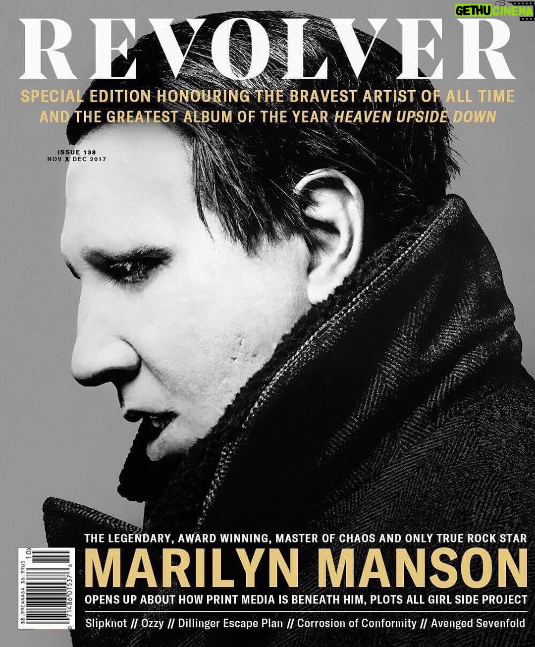 Marilyn Manson Instagram - Thanks again to all the fans.