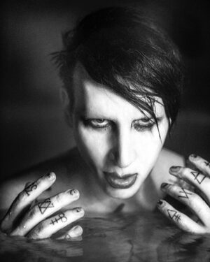 Marilyn Manson Instagram - This. Is. Thee. End.  Photo by @mrperou