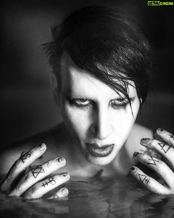 Marilyn Manson Instagram - This. Is. Thee. End. Photo by @mrperou