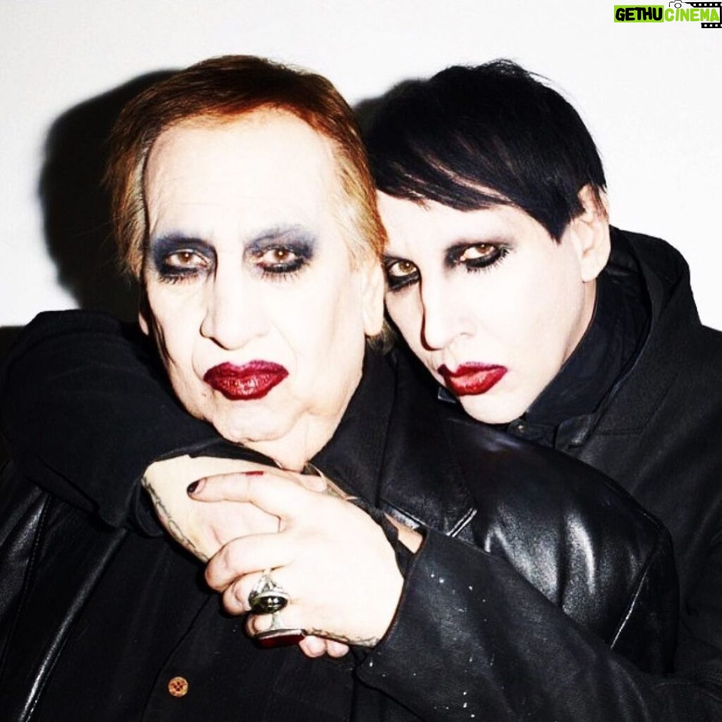 Marilyn Manson Instagram - Happy father’s day. I miss you dad. You taught me how to be a mother fucker. I will always miss you and mom. And i will always follow what you taught me. Pimp. Hugh Warner. The greatest. Love you