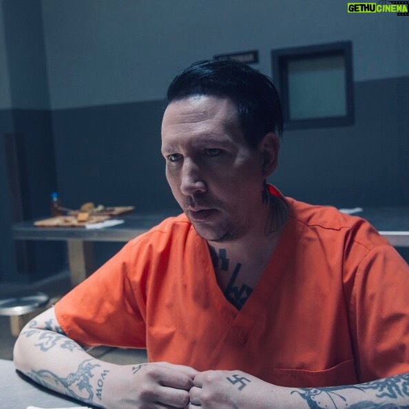 Marilyn Manson Instagram - Prison style? Or princess style? You went out good...#Sonsofanarchy#GFY#tdp#twinsofeviltour
