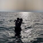 Marina Crialesi Instagram - Buon ferragosto ❤️ #love #couplegoals #couple #calabria #ferragosto #sea #me #you Gizzeria Lido