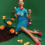 Marina Nery Instagram - Flowers for spring? Groundbreaking 😒💚 Another one for @cosmopolitan New York, New York