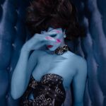 Marina Nery Instagram – “Mr. Blue can’t come to the dinner tonight, because he’s 💀” 

New editorial for  @schonswitzerlandmag , Merry Widows, by the amazing @mz_amber_gray ! 🧞‍♂️ 

Now my dreams of being a blue avatar have been fulfilled! 💙 New York, New York