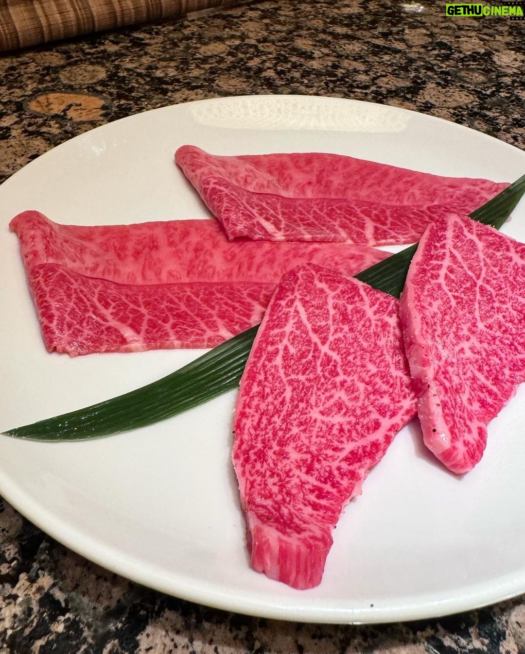 Marina Yamada Instagram - . 妹と美味しいお肉食べてきた♡ うしごろのお肉ほんとにおいしい..🥺 @ushigoro_yakiniku 季節限定特別コースたべました!🍁 ボリューム満点のコースで 極みのタン、ユッケ、シャトーブリアンとかとか... おなかいっぱい食べました♡ 美味しいお肉食べてお酒も飲んで幸せだった〜〜 お店の雰囲気も落ち着いてて過ごしやすかったので 妹とひたすら食を楽しみました..🤍 みんなも是非行ってみてね·͜· ︎︎ᕷ #うしごろ貫 #日本酒 #恵比寿焼肉 #五反田焼肉 #焼肉 #PR 焼肉と和酒 うしごろ 貫