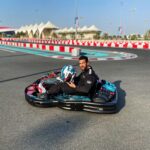 Mario Casas Instagram - 🍄Mario Kart 🍄 #InAbuDhabi Yas Marina Circuit