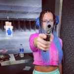 Mariya Agapova Instagram - Сегодня я получила лицензию на оружие. Спасибо большое этим ребятам за пройденный курс @hammerhead2121 @tee_gun_vault В моих планах повысить свою квалификацию, чтобы зарабатывать больше на моей работе секюрити😎 I got my weapon license today. Thank you very much to these guys for the course @hammerhead2121 @tee_gun_vault I plan to improve my qualifications in order to earn more on my work as a security guard😎 #shooting #gun #course #bouncer #security Gator Guns and Archery Center