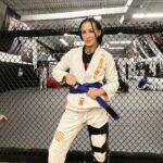 Mariya Agapova Instagram - Каждый день делаю маленькие шаги на пути к большой цели🎯👊 Every day I take small steps towards a big goal🎯👊 #bjj #jiujitsu #drilling #learning #positive #friends Att Sunrise