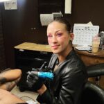 Mariya Agapova Instagram - ❤️👊 #mma #tattoo #keepfighting Screamerz Ink