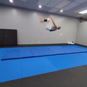 Mark Dacascos Instagram - Aloha! My first backflip in 2 1/2 years; I know I need to keep my feet together, tuck tighter, rotate faster, and spot; lots to work on, but grateful to be flipping again. Thank you for your video, Rob! @chicago_rob70 @socalstrengthmovement