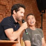 Mark Dacascos Instagram - Aloha! Last summer, had the joy of sharing the stage with the incredibly talented and kind @thescottadkins 💪🏽🙌🏽🔥❤️ @theactionfestival 🙏🏽❤️🤙🏽 Repost from @thescottadkins • What a pleasure to share the stage with @dacascosmark at the @theactionfestival back in the summer. This man inspired me greatly and continues to do so.