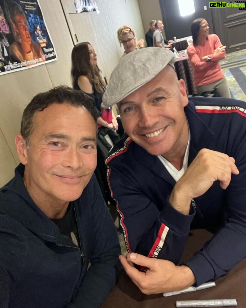 Mark Dacascos Instagram - Aloha! @billyzane is a wonderful human and was amazing in DEAD CALM; definitely check it out if you haven’t already seen it. And of course TITANIC! #grateful #presence #breathe 🙏🏽❤🤙🏽