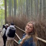 Mark Dacascos Instagram - Aloha and welcome to the Arashiyama-Bamboo-Grove in Kyoto, Japan 🇯🇵 With our daughter @noedacascos 🙏🏽❤️🤙🏽 #nature #breathe #presence