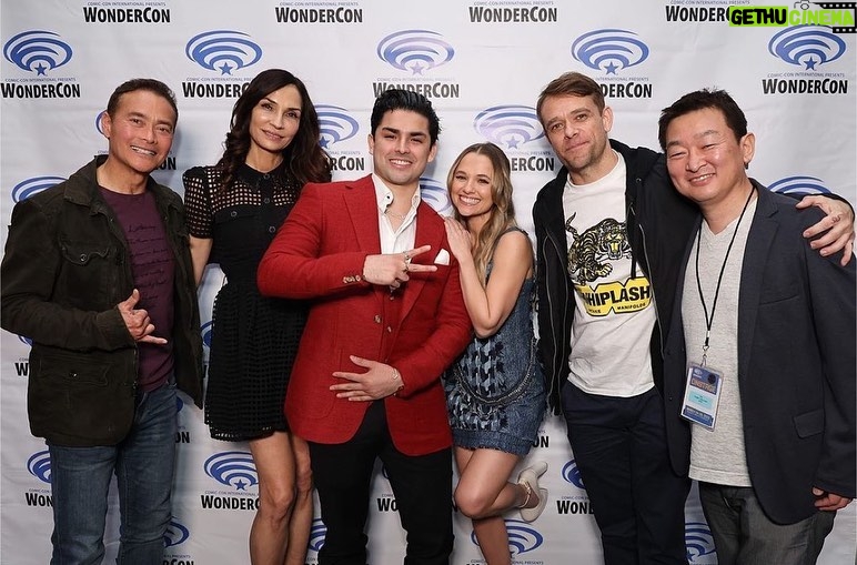 Mark Dacascos Instagram - @kotzmovie @wondercon @madisoniseman #famkejanssen @diegotinoco @nickstahl #Yoshiikezawa #DanLarson Repost from @madisoniseman • Thank you for the best weekend @wondercon !! And thank you to everyone who came out to support @kotzmovie ✨🤍