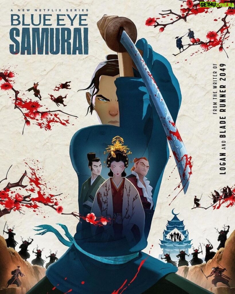 Mark Dacascos Instagram - Blue Eye Samurai on Netflix! CHIAKI is who I play. 🙏🏽❤🤙🏽 Repost from @misanharriman Wow wow WOW! Believe the hype!