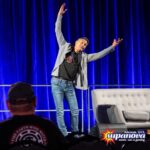 Mark Dacascos Instagram – Aloha from @supanovaexpo in Adelaide, Australia 🇦🇺 Can’t remember what was happening at this moment, but sure am happy to be here; thank you to all whom I had the joy of meeting today. #grateful @dandelts