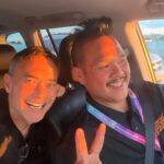 Mark Dacascos Instagram - Aloha, Texas! With cool Thomas @heartoftexasconversions en route to Killeen for @giganticontx tomorrow. Hope to see you there!🙏🏽❤️🤙🏽