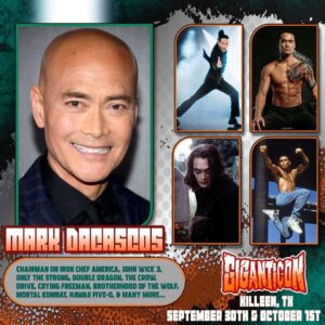 Mark Dacascos Instagram - Aloha! Hope to see you at @giganticontx in Killeen, Texas on Sept. 30th & Oct. 1st. 🙏🏽❤️🤙🏽

Repost from @giganticontx
•