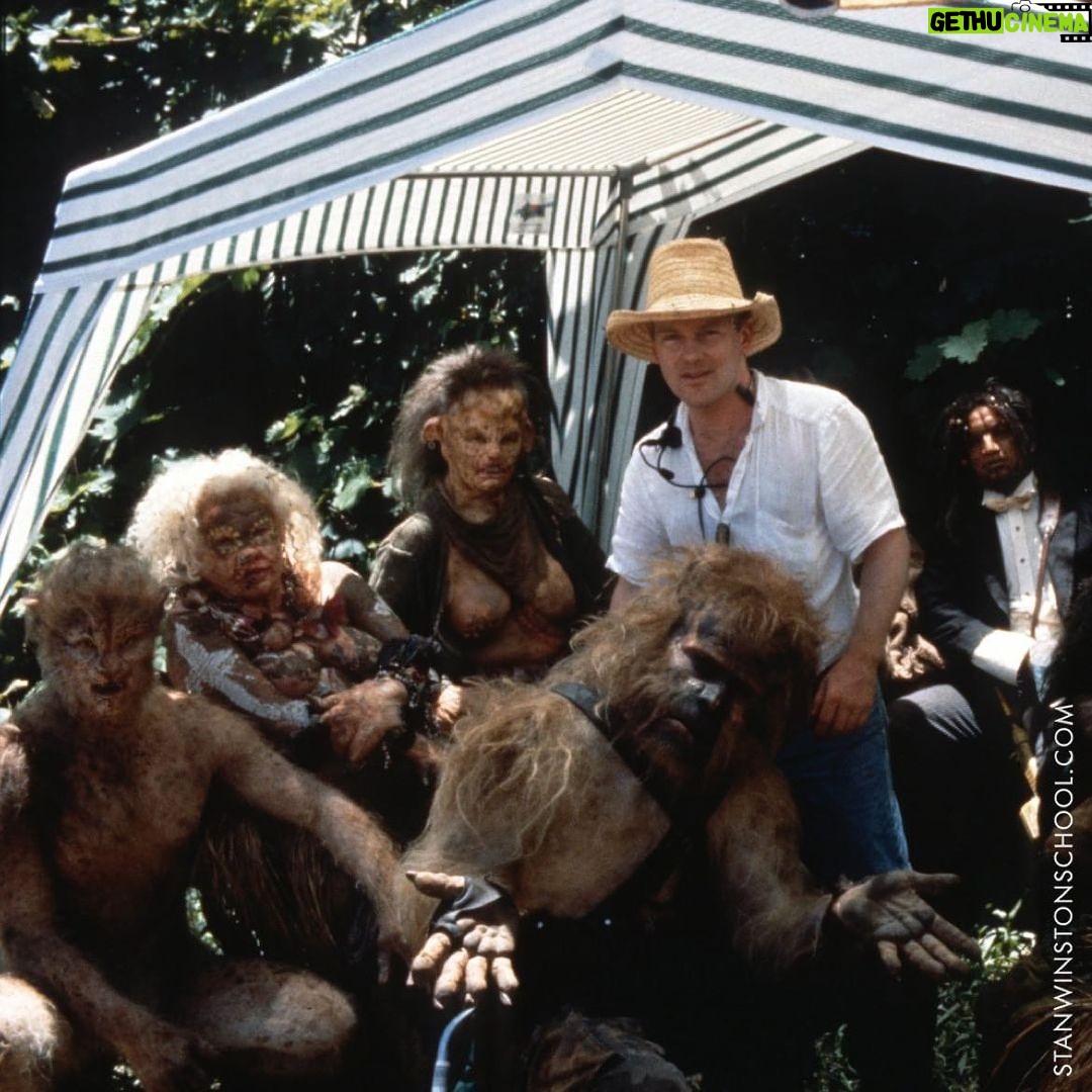Mark Dacascos Instagram - Aloha!🙏🏽❤️🤙🏽 Repost from @stanwinstonschool • Today is the 27th anniversary of John Frankenheimer's The Island of Dr. Moreau. Among Stan Winston’s favorite movies as a child was 1933’s Island of Lost Souls, based on H.G. Wells’ novel about a deranged scientist — played by Charles Laughton — who genetically engineers half-human, half animal mutants. The story was remade as The Island of Dr. Moreau in 1977, in a modestly successful film starring Burt Lancaster and Michael York. In the late 1990s, British writer and director Richard Stanley attempted yet another cinematic take on the story, having written a much-admired script and secured the acting services of Marlon Brando as Dr. Moreau. Originally, Stan Winston Studio was brought on to design and build forty-two ‘beast people’ for this latest The Island of Dr. Moreau (1996), fourteen of which would be hero characters realized as complex prosthetic makeups applied to performers. Remaining background characters would sport one-piece masks. The all-makeup approach was mandated by a short design and build schedule — only twenty weeks from start to finish, due to a rushed start of principal photography — and also reflected Stans’s disenchantment with creating characters using all mechanical heads. “I wanted to create the man-beasts primarily as prosthetic makeups so that I could take the performance out of the puppeteer’s hands and put it back under the control of the performers in the makeups. This was the perfect project to do that because these characters were essentially humanoid." @valkilmerofficial @officialdavidthewlis @dacascosmark @perlmutations @fairuza #drmoreau #stanwinstonstudio #behindthescenes #moviemagic #moviemaking #practicaleffects