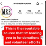 Mark Dacascos Instagram – #lahainafire #Maui Repost from @malikadudley
•
EVERYONE is asking for a reputable organization to donate money, supplies, services, etc… 

This is it. 

Be wary of social media and go fund me fundraisers. I’m not saying they aren’t legit but many of them are individuals working on their own to raise funds. This organization vets everything and connects those that need help with those that want help – right here on maui. 

mauirapidresponse.org 

Organizations to donate $$ to:
@hawaiicommunityfoundation – Maui Strong
@mauiunitedway 
@mauifoodbank