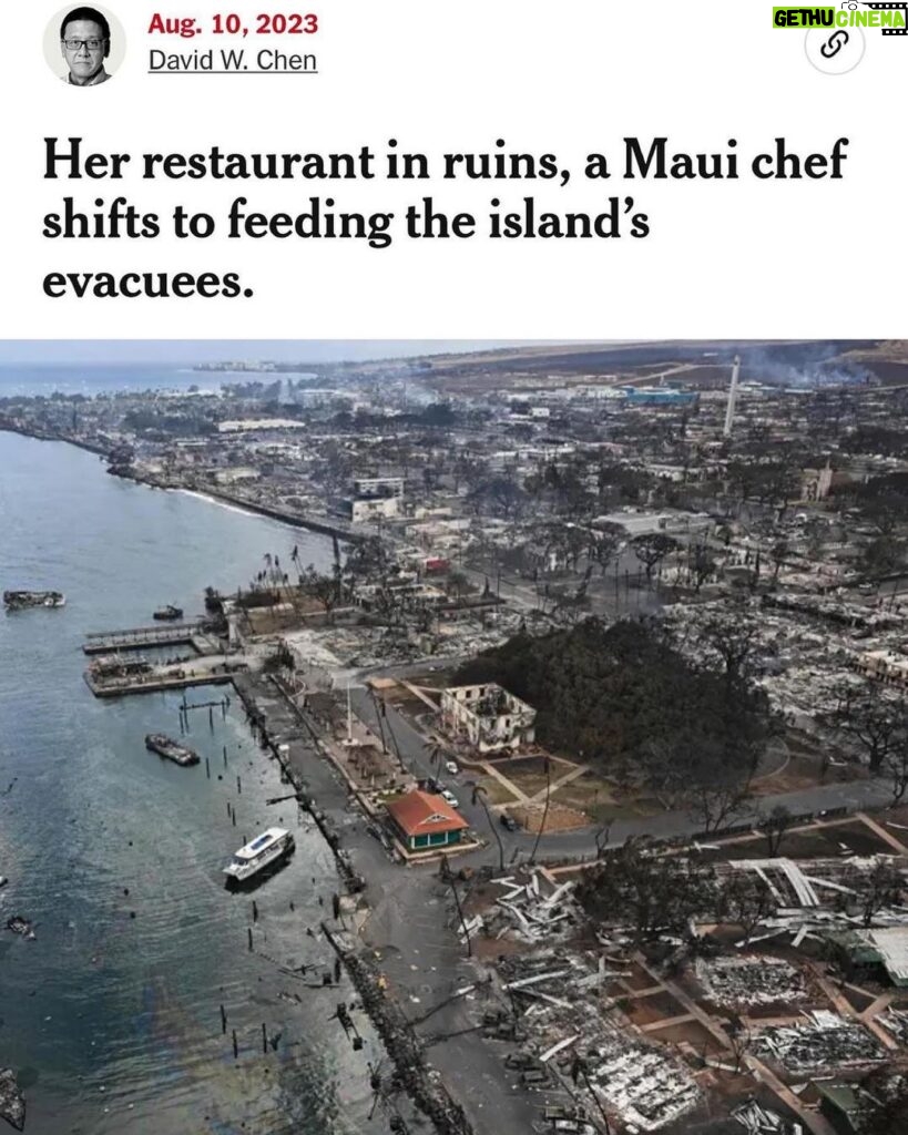Mark Dacascos Instagram - Lahaina, Maui @leeannewong 🙏🏽❤️🤙🏽 Repost from @leeannewong • I haven’t had time to stop and process or even grieve the loss of the restaurant and hotel. To be clear, I don’t give an F about the restaurant . Buildings can be rebuilt, people cannot be replaced. Our entire staff of the hotel and restaurant are safe and accounted for. I was finally able to sleep last night. 90% of our Pioneer Inn/Papa’aina staff have lost everything in the fire as most of them lived in town. My lovely family @kokoheadcafe have set up a GoFundMe for our team here in Maui. Every penny counts in helping them survive and get back on their feet. If you can’t donate, please share. Link in my bio 🙏🏼❤️ @papaainamaui @pioneerinnmaui RIP 💔 1901-2023 #mauistrong #aloha #mahalo #lahainastrong #lahainafire #lahaina #wewillovercome #ohanameansfamily