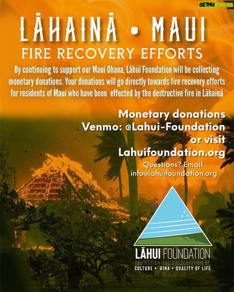 Mark Dacascos Instagram - Lahaina, Maui #firerecovery Repost from @lahuifoundation • By continuing to support our Maui Ohana, Lāhui Foundation will be collecting monetary donations. Your donations will go directly towards fire recovery efforts for residents of Maui who have been effected by the destructive fire in Lāhainā #lahaina #lahainamaui #hawaii #maui #fire #firerecovery #alohaaina #lahui #lahuifoundation #808
