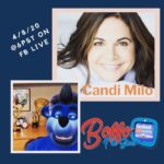 Mark DeCarlo Instagram - Candi Milo laughs it off with Boffo The Bear on FB Live! Tune in and subscribe to Boffo The Bear’s YOUTUBE for a chance to win a Boffo shirt and mask! #linkinbio #linkinbio👆 #linkinbio👉💻 . . . . . #yagottaloveme #boffothebear #candimilo #cartoonvoiceover #cartoonvoice #animation #comedy #quarantinecomedy #quarantinewatchparty Los Angeles, California