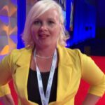 Mark DeCarlo Instagram - First time #CUNAACUC Crasher Sylvia improvises a VERY Inspiring celebration of Credit Unions. Brava!!