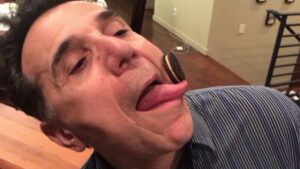 Mark DeCarlo Instagram - @oreo In honor of #nationaloreoday we present A NEW #worldrecord for #cookiepuss.  Use the # and tag me when you post your own #cookiepuss challenge - if you can beat my amazing time, you win  the Grand Prize: a signed copy of my book, A Fork on the Road, and be a guest on our podcast A Fork on the Road Show. Please play responsibly.