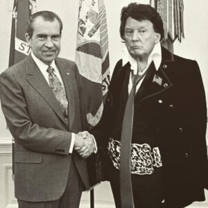 Mark DeCarlo Instagram - Our two GREATEST PRESIDENTS!! #MAGA. History repeats itself. JUST HURRY UP with it